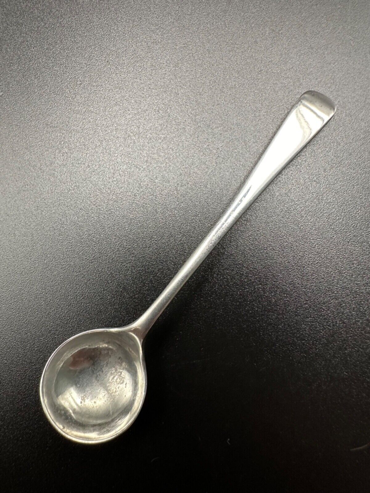 Antique Silver Salt Spoon - Birmingham 1904 William Aitken