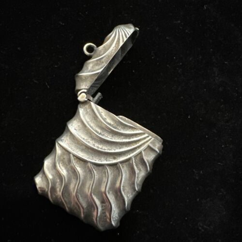 Antique Silver Plated Vesta Case