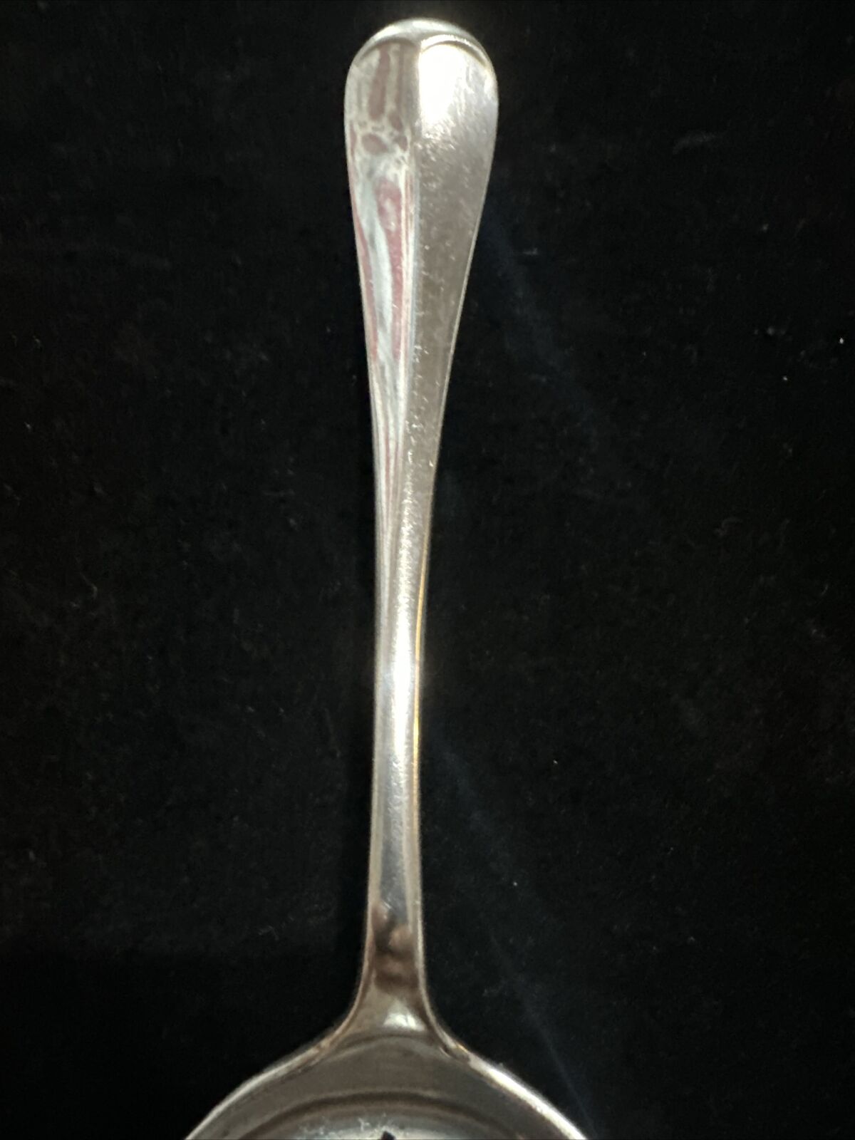 Antique Silver Plate Soup Spoon - Akin Brothers