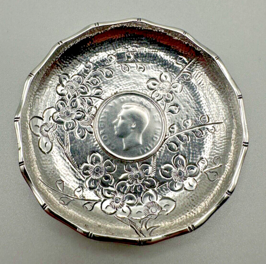 Sterling Silver Canadian Coin Dish - Hong Kong Lee Yee Hing