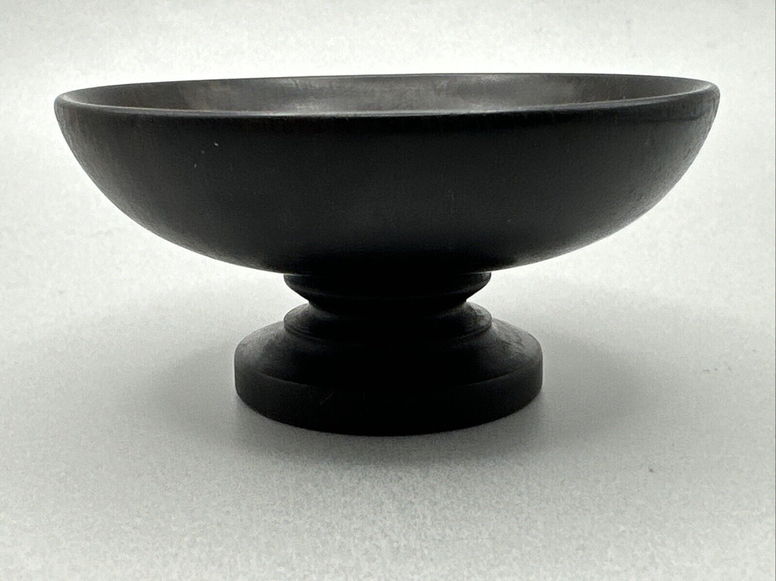 Antique Ebony & Silver Dish - London 1913 H F Daltrey & Co.