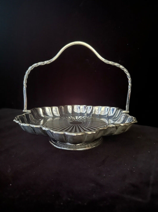 Antique Silver Plated Dish Bowl With Handle - Mappin & Webb