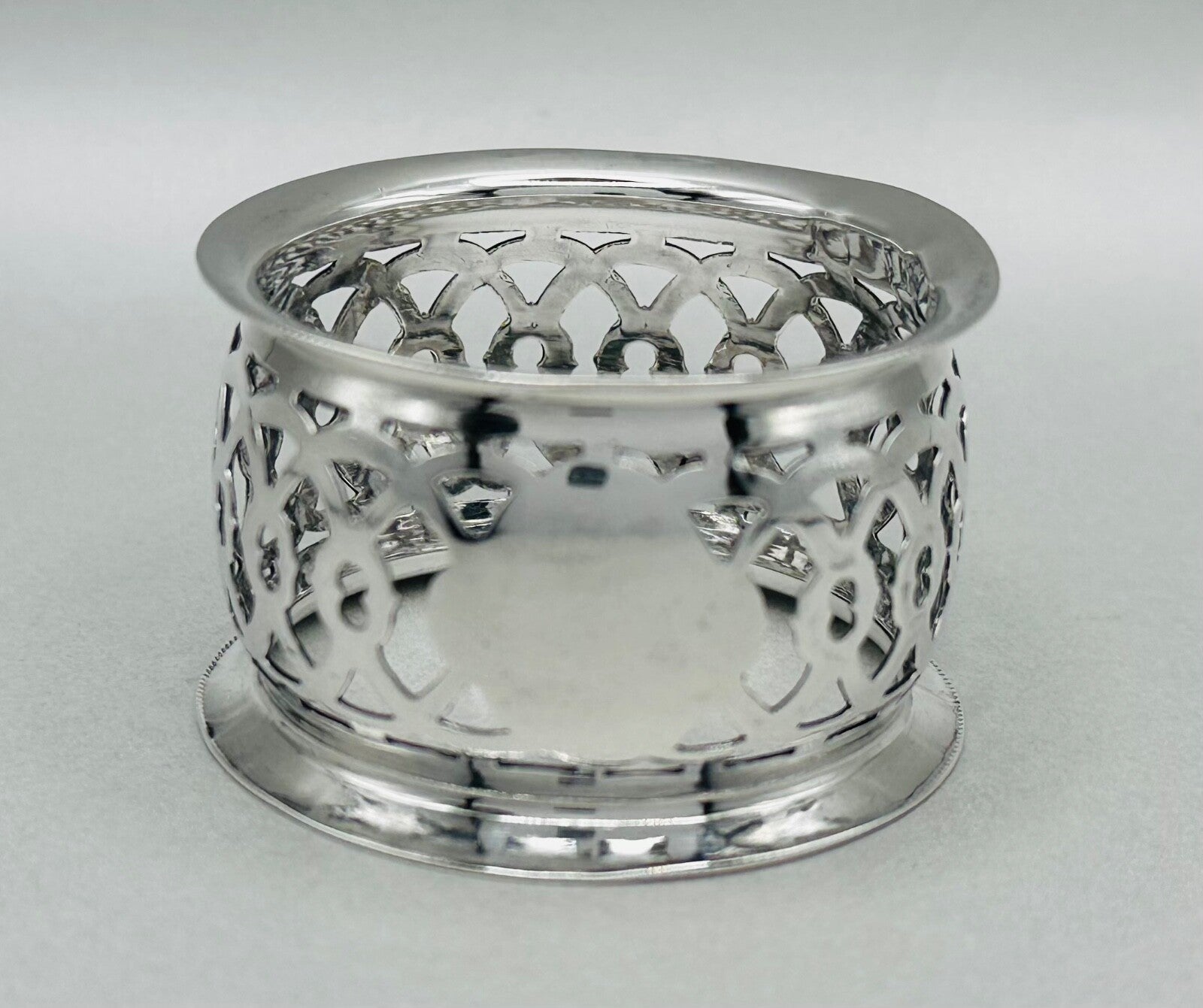 Antique Silver Napkin Ring, Birmingham 1900 by Reynolds & Westwood
