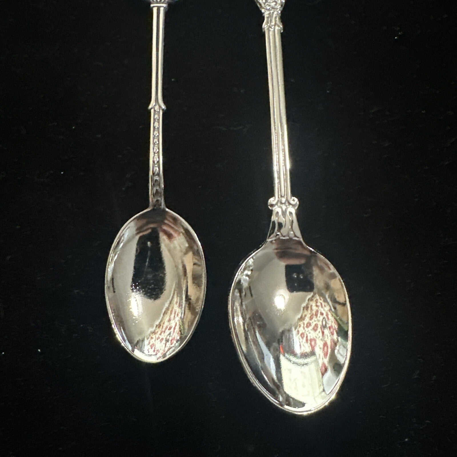 Pair of Rome Souvenir Spoons