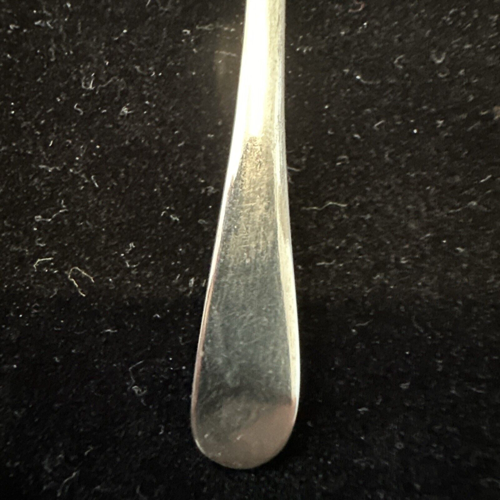 Antique Silver Plate Salt Spoon