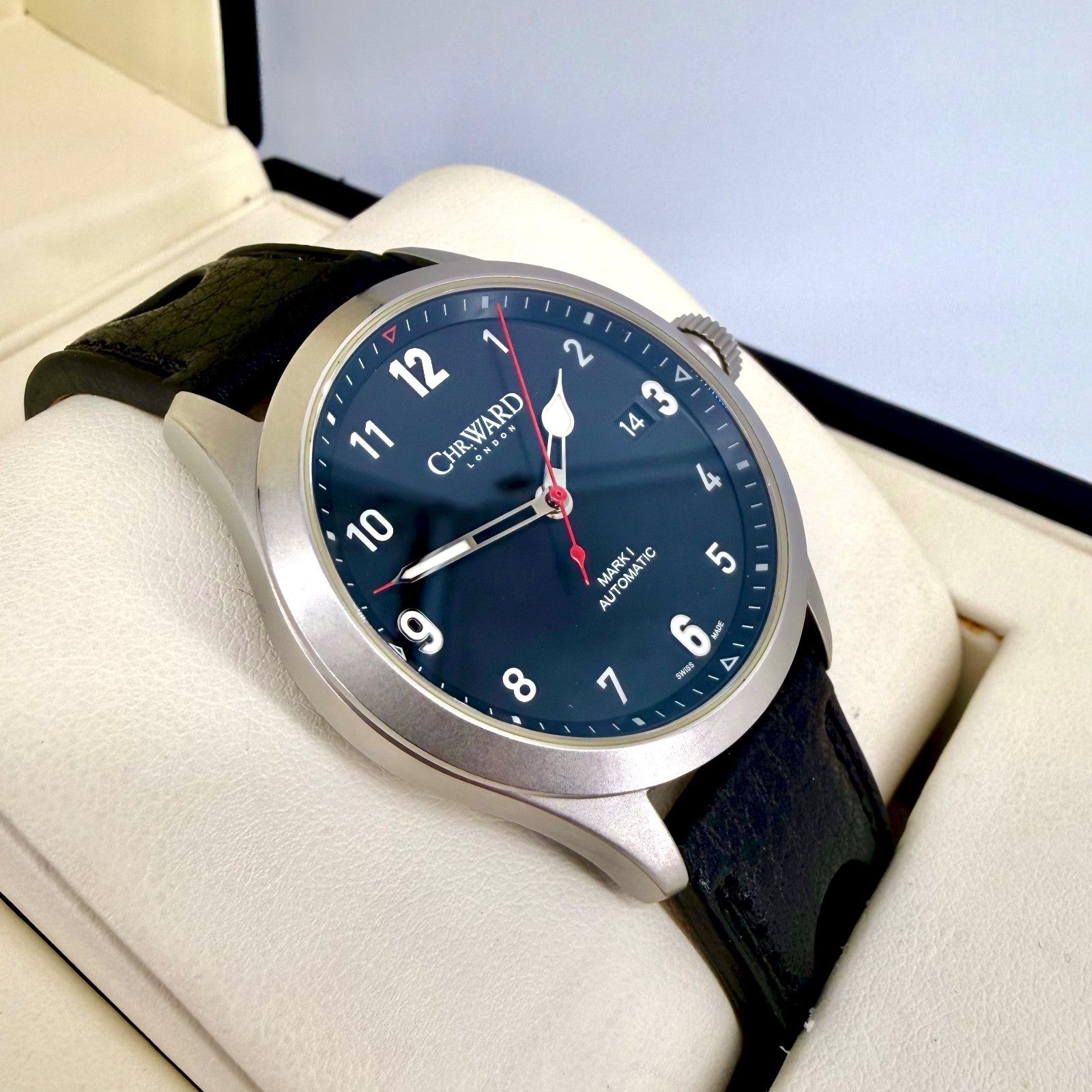 Christopher Ward C8 Flyer Automatic Mk I – Boxed, Cert, 2017, Excellent