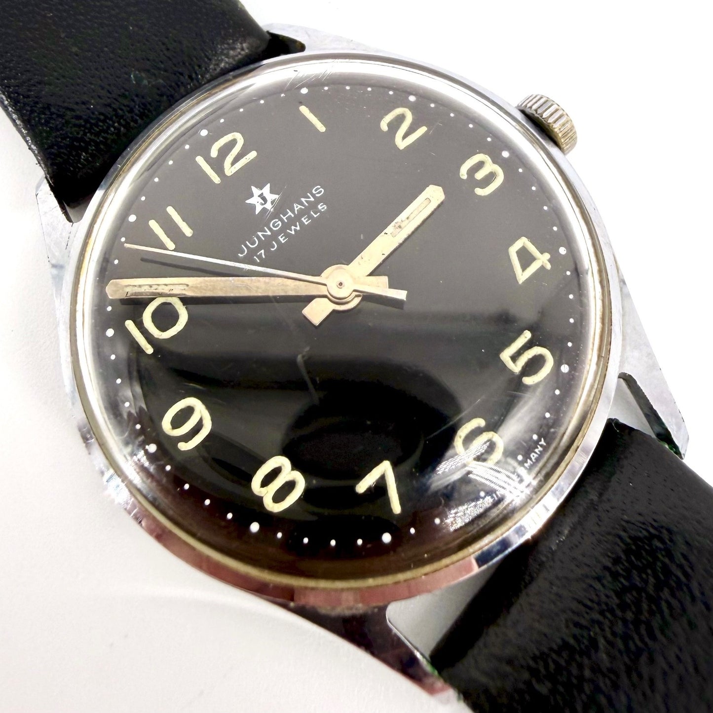 Vintage Junghans 620.00 Wristwatch, 17 Jewels, Manual Wind, c.1967–1972, Working