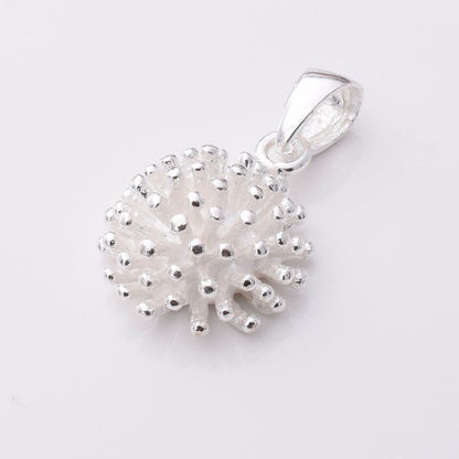 Brand New 925 Sterling Silver Chrysanthemum Necklace