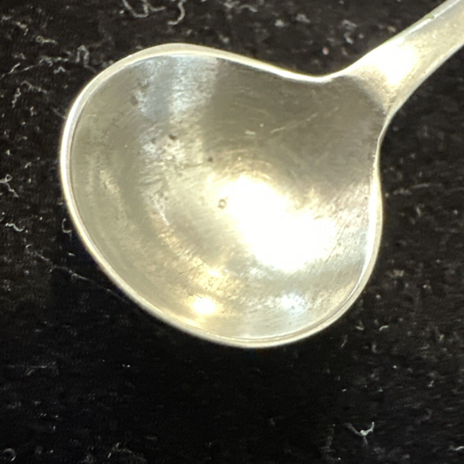 Antique Silver Plate Salt Spoon
