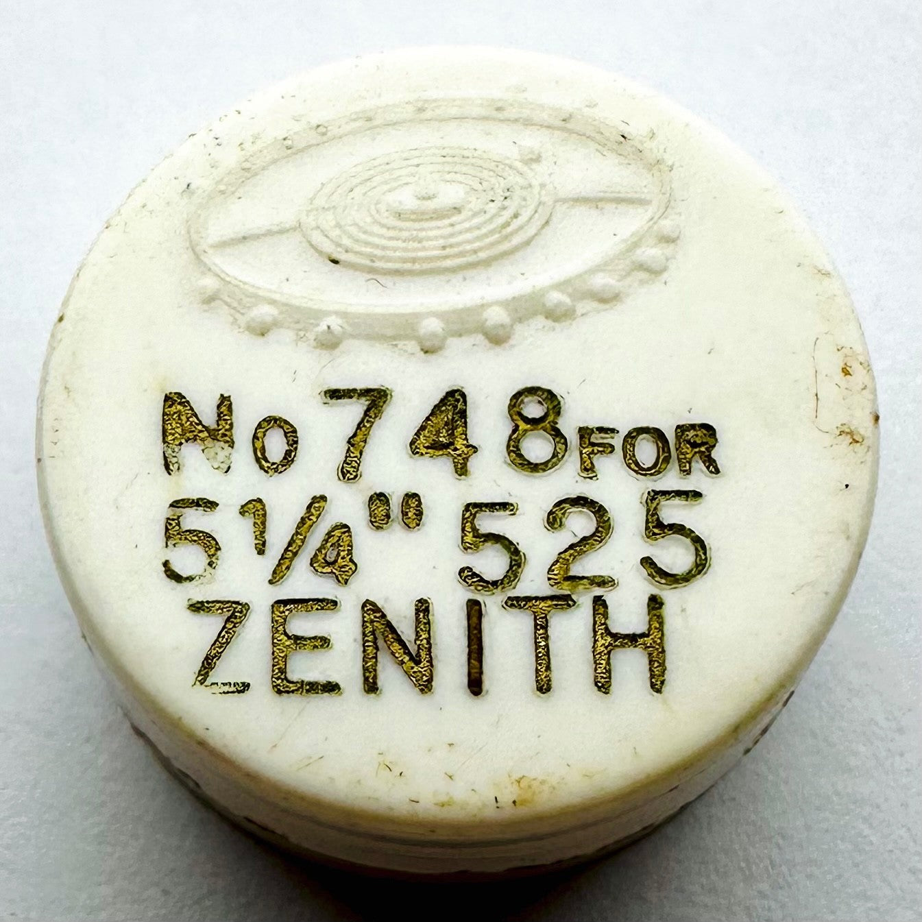 Zenith Balance Wheel & Hairspring – No. 748 for Cal. 525 (5¼ Ligne)