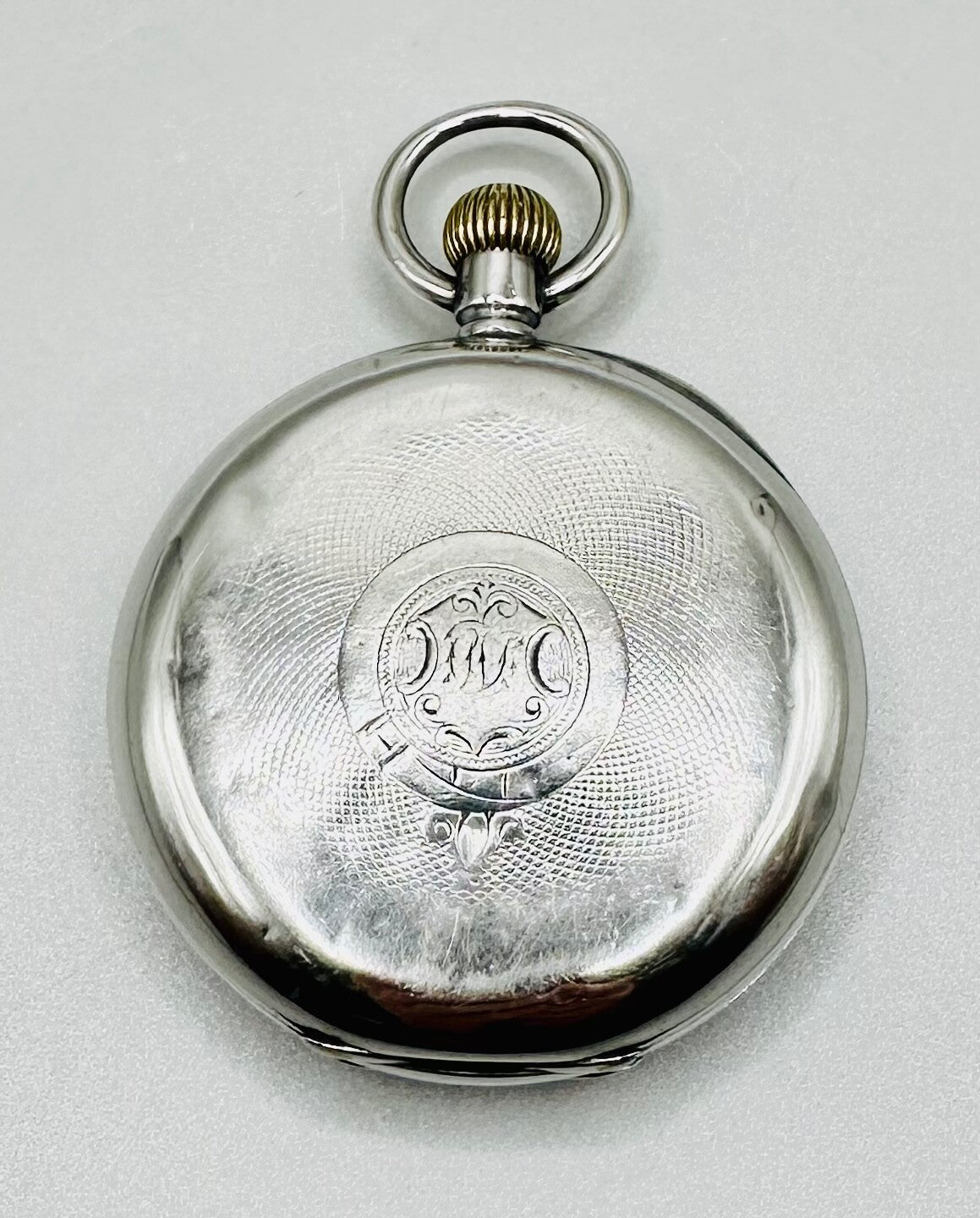 Antique Omega 935 Silver Pocket Watch (1894-1899) – Good Working Condition