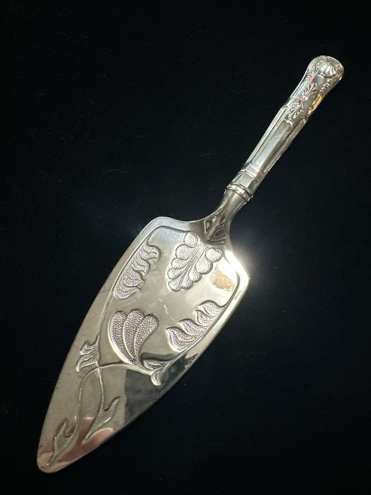 Antique Silver Plated Cake Slice