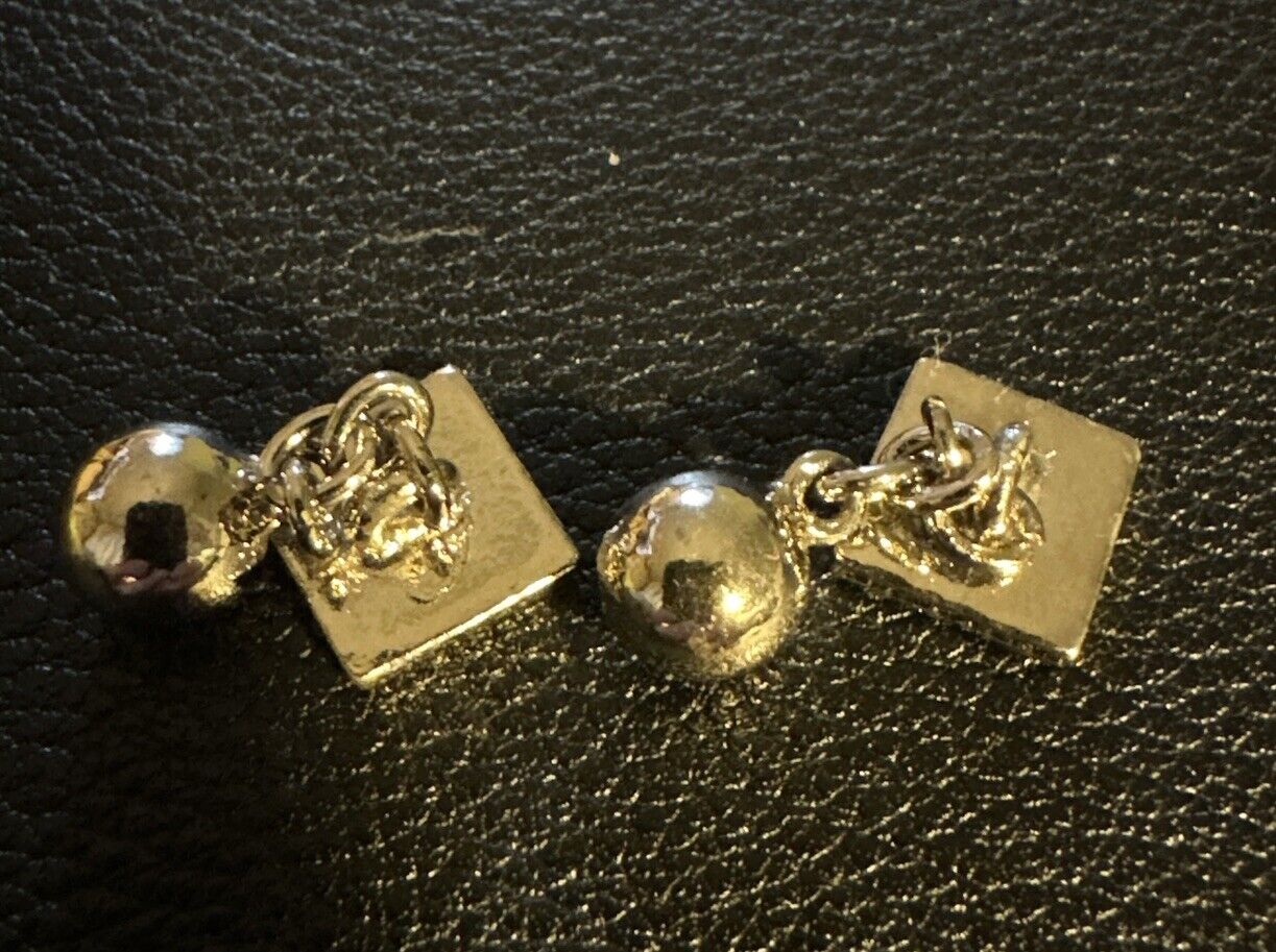 Silver Chain Cufflinks