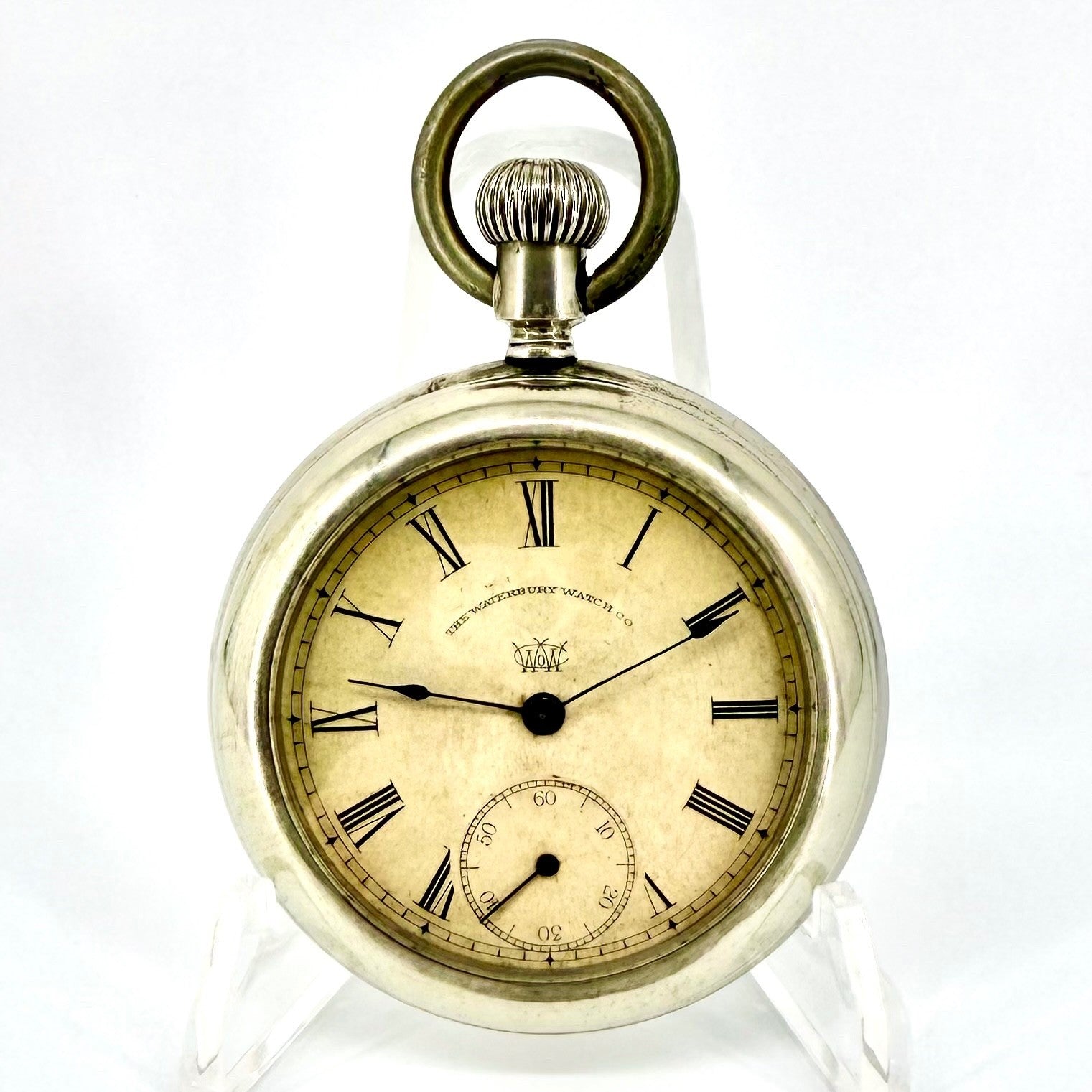 Antique “The Waterbury Watch Co.” Pocket Watch – Working – Series J - c.1890s
