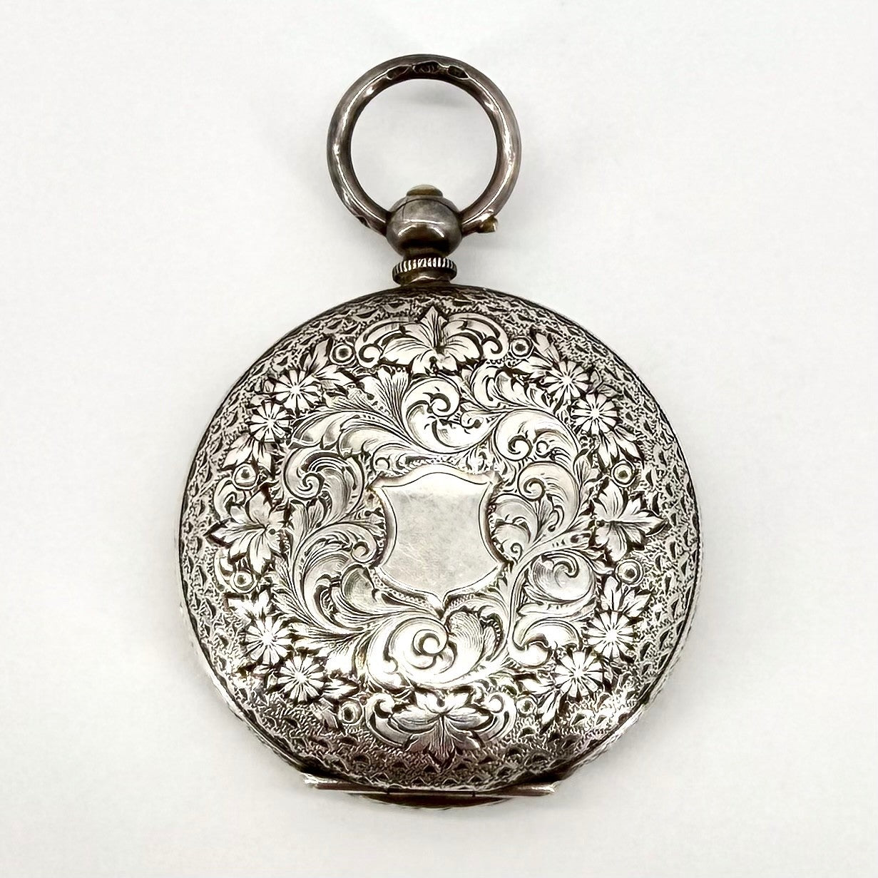 Antique Swiss 935 Silver Kundert “Best Swiss” Pocket Watch - Working