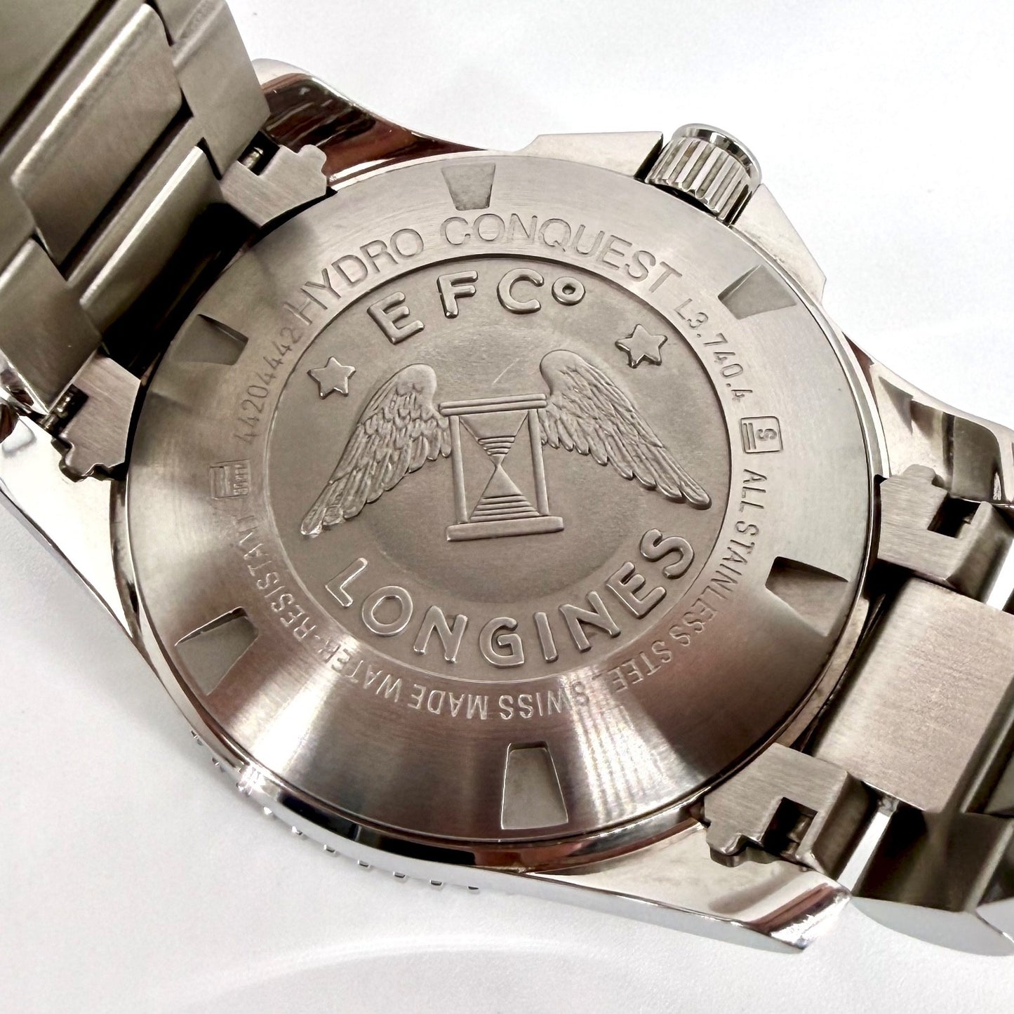 Longines HydroConquest Quartz Diver Watch - L3.740.4.56.6 - Box & Papers