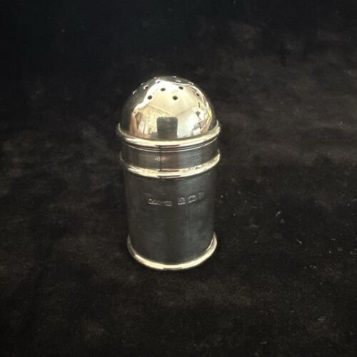 Antique Silver Pepper Pot - Birmingham 1907 B J Keyzor & Co