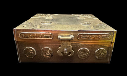 Antique Chinese Brass Box