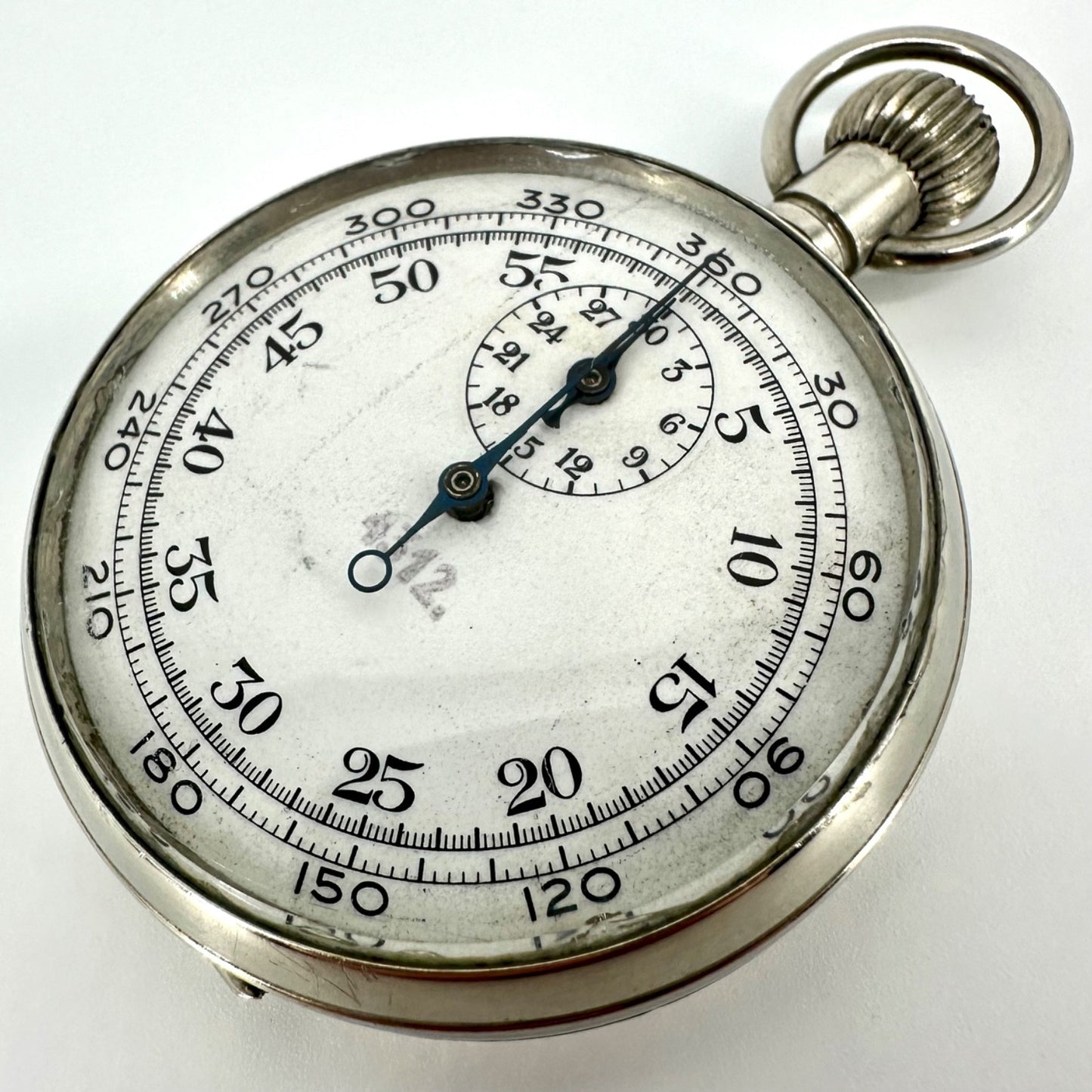 WW2 Air Ministry Stopwatch, Goldsmiths & Silversmiths Co. - Working