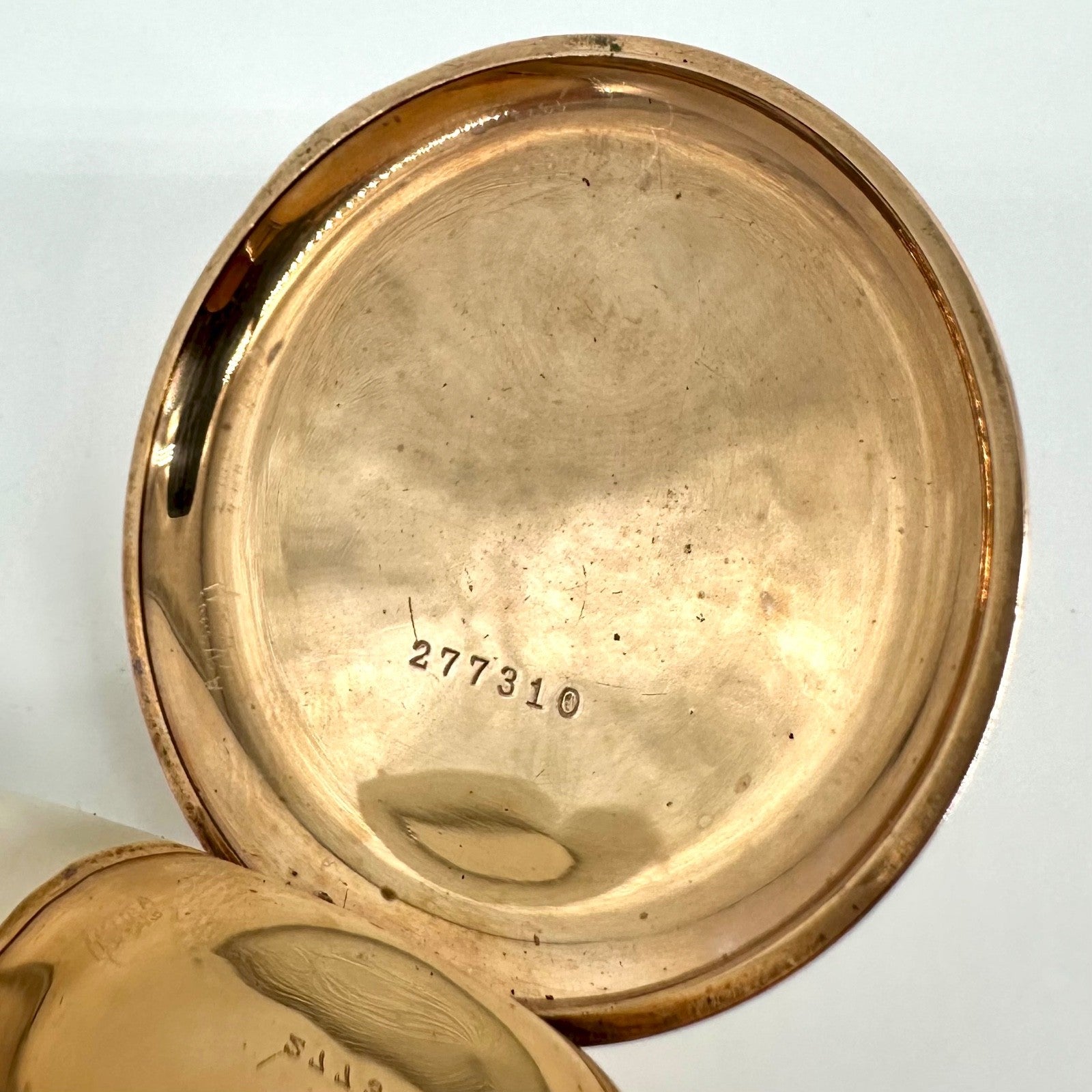 Antique Waltham Pocket Watch – 14ct Gold Plated Case – Working – c.1898