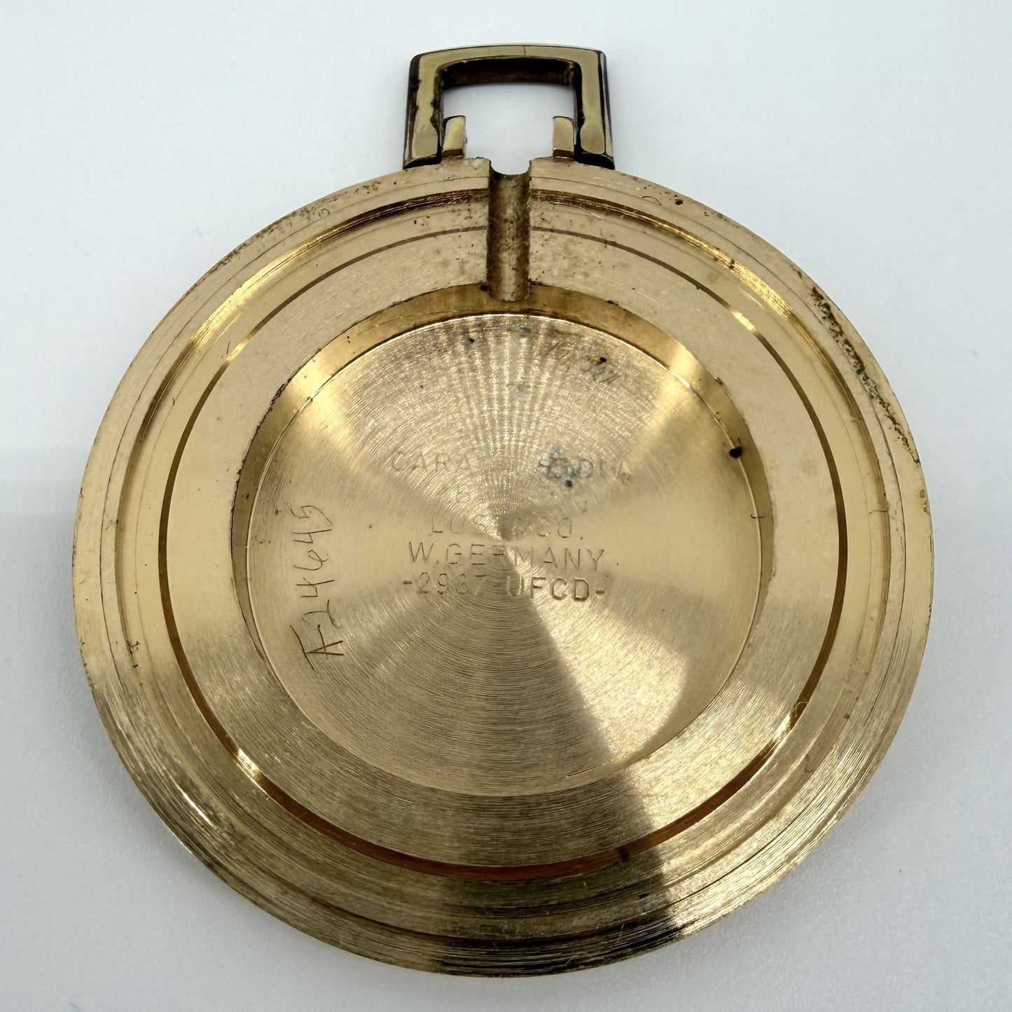 Vintage Caravelle Swiss Pocket Watch – AS 1950/51 – 17 Jewels – Working