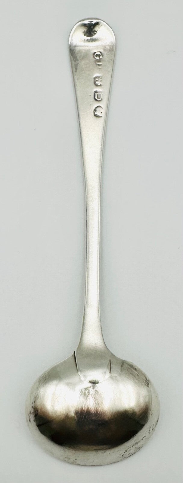 Antique Sterling Silver Salt Spoon – London 1815, George Day – 9.65g