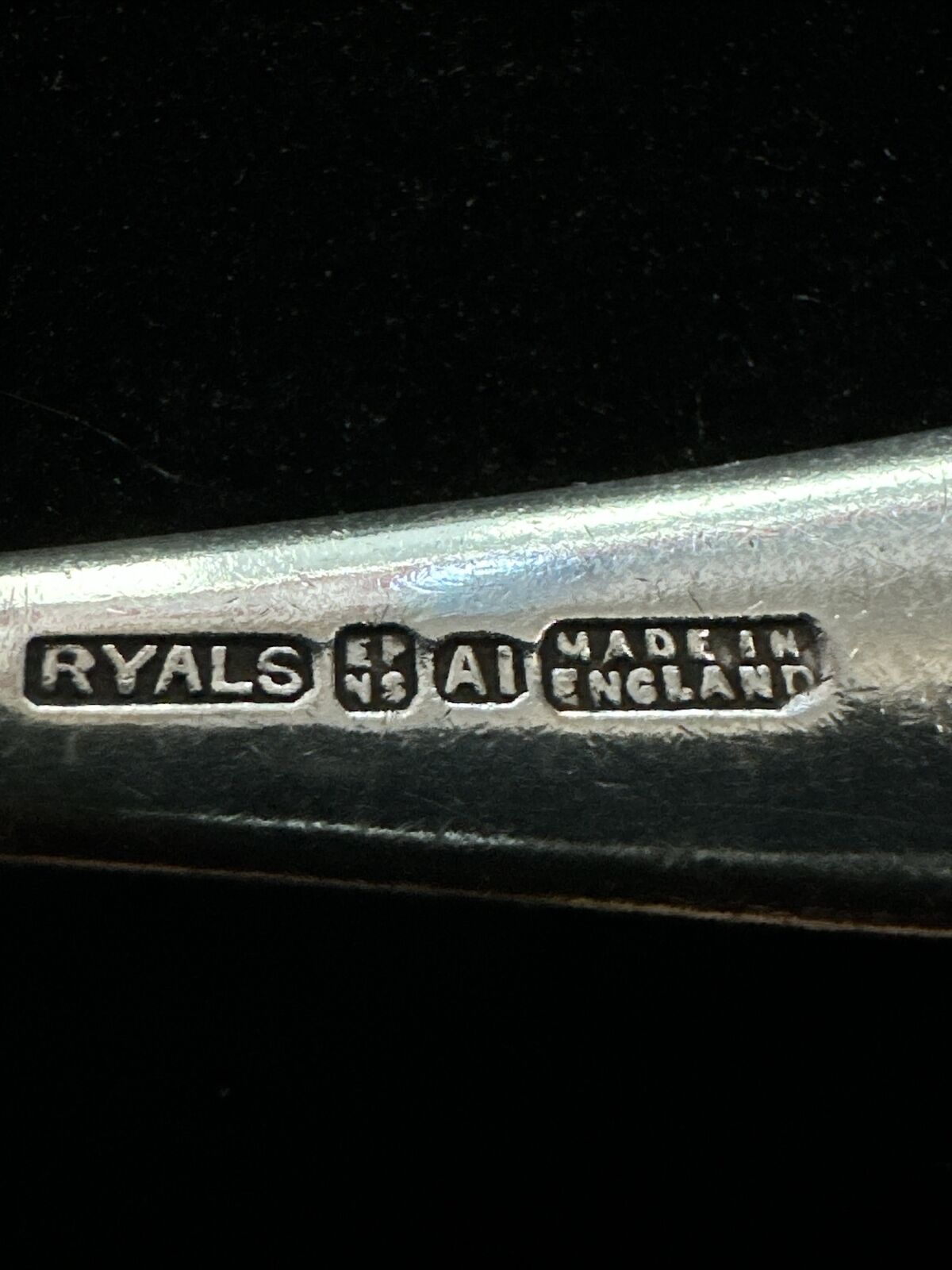 Antique Silver Plate Teaspoon - Ryals