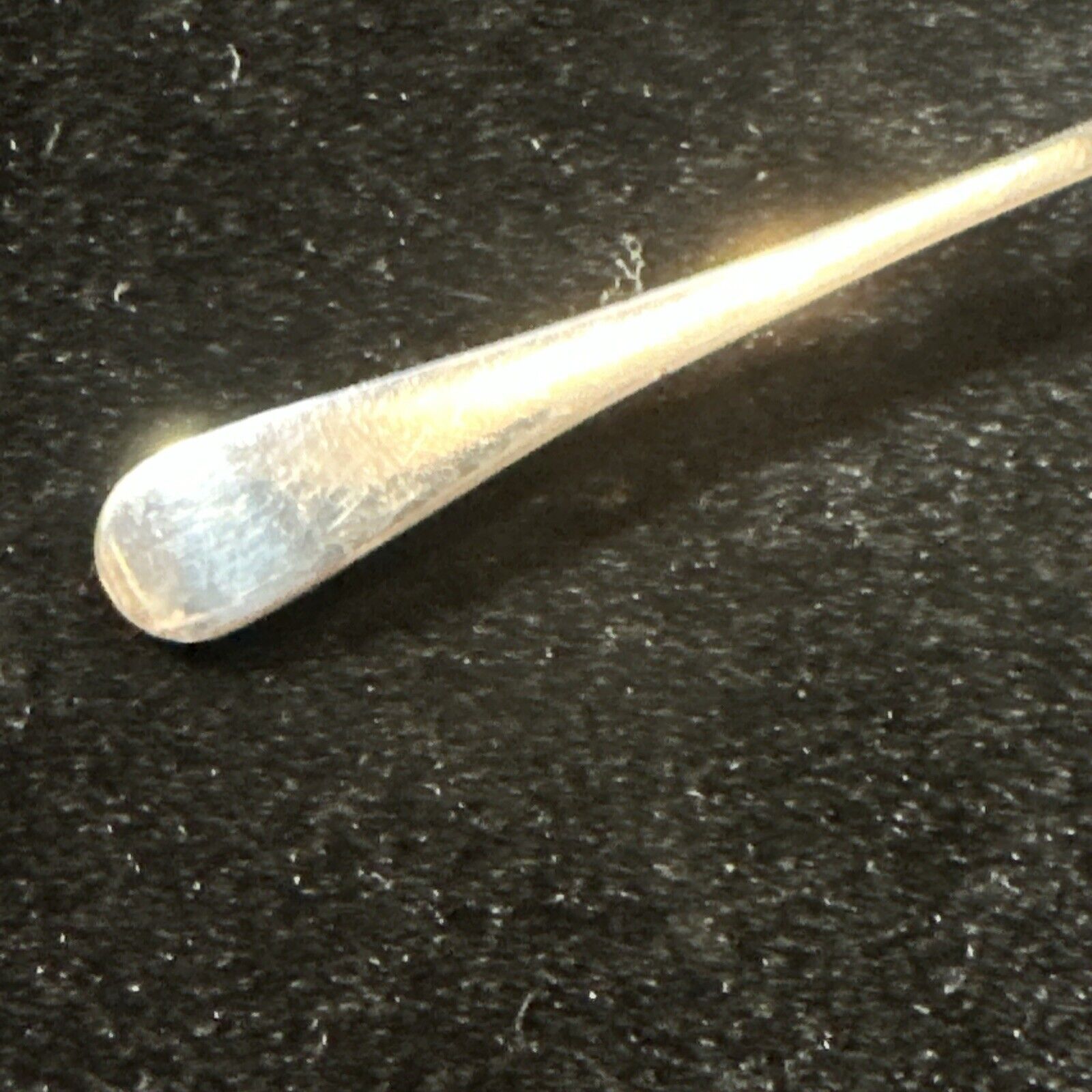 Antique Silver Plated Salt Spoon - EPNS