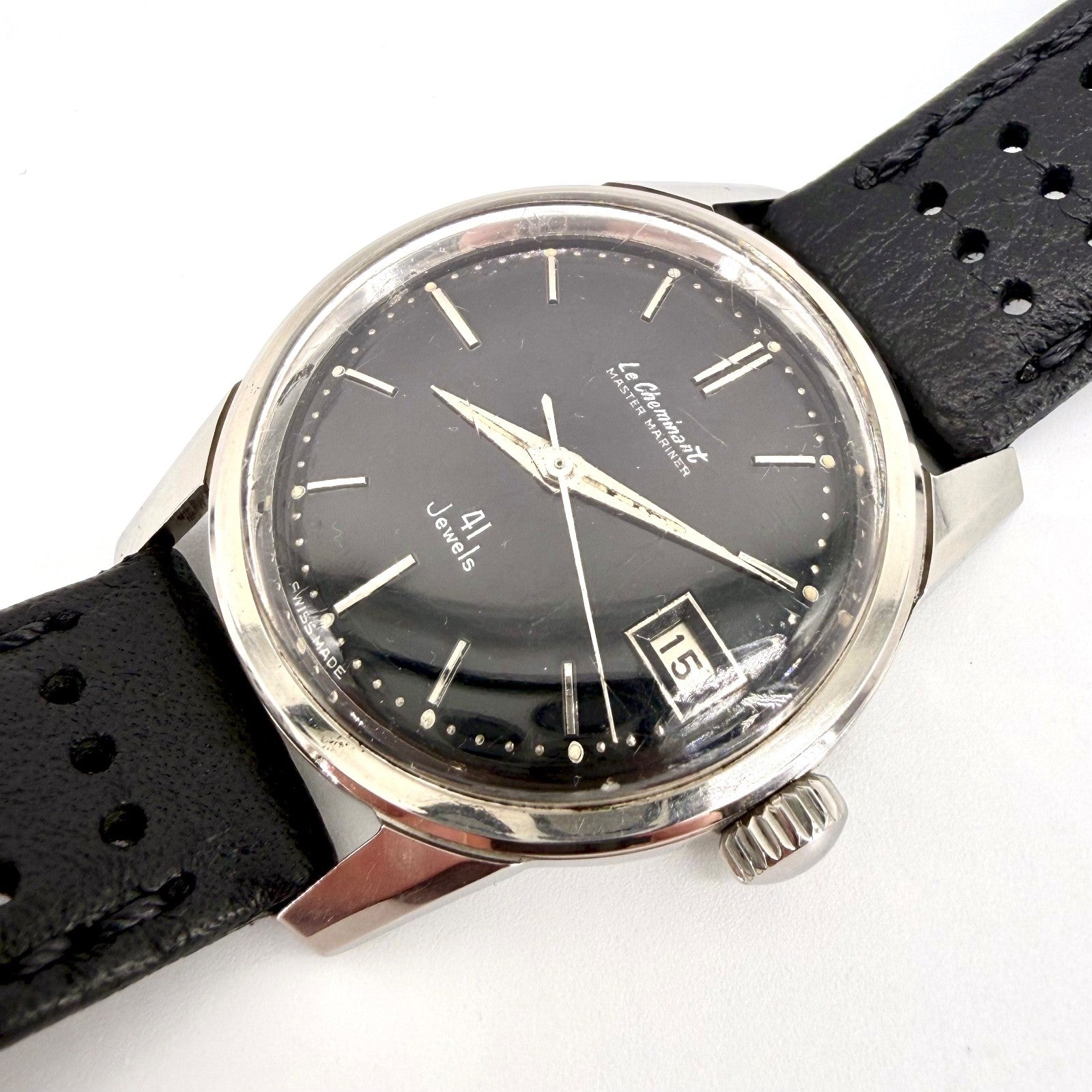 Vintage Le Cheminant “Master Mariner” Automatic Watch – AS 1700/01 – c.1970s