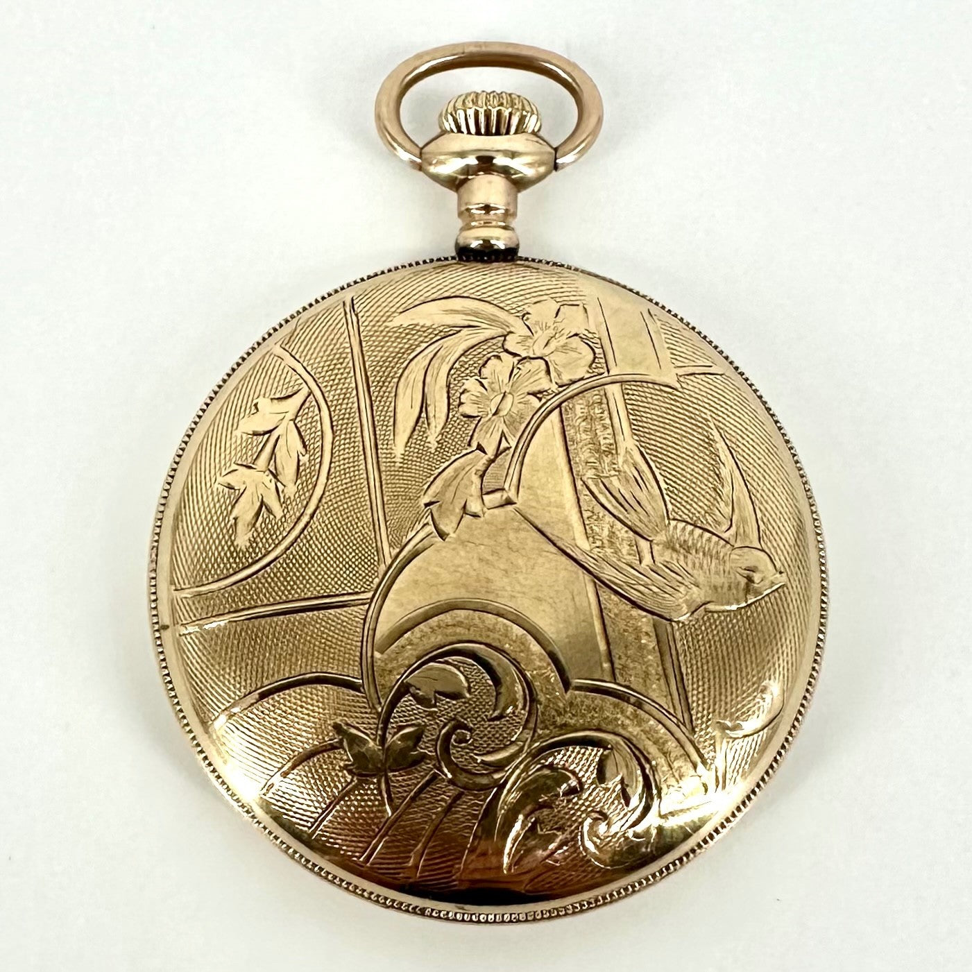 Antique Parel Watch Co. Gold Filled Pocket Watch – 17 Jewels, Adjusted, Working