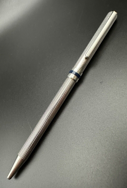 Vintage Aurora Silver Plated Ballpoint Pen