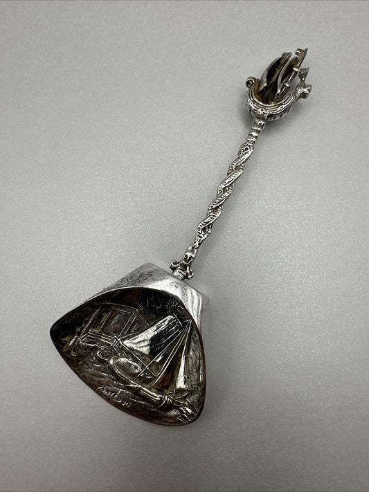 Antique Silver Plated Spoon