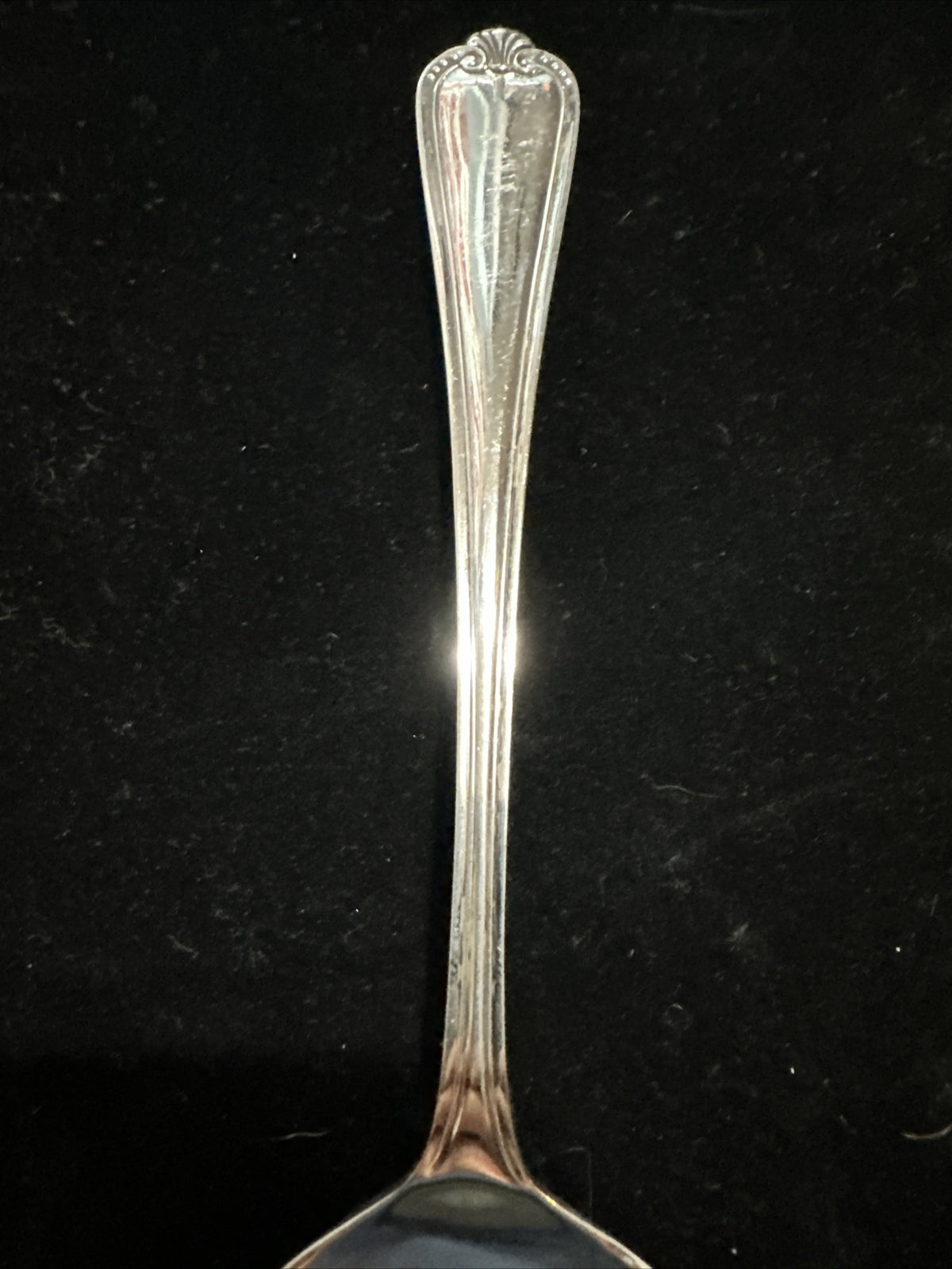 Antique Silver Plate Serving Spoon - Ell Ware - EPNS