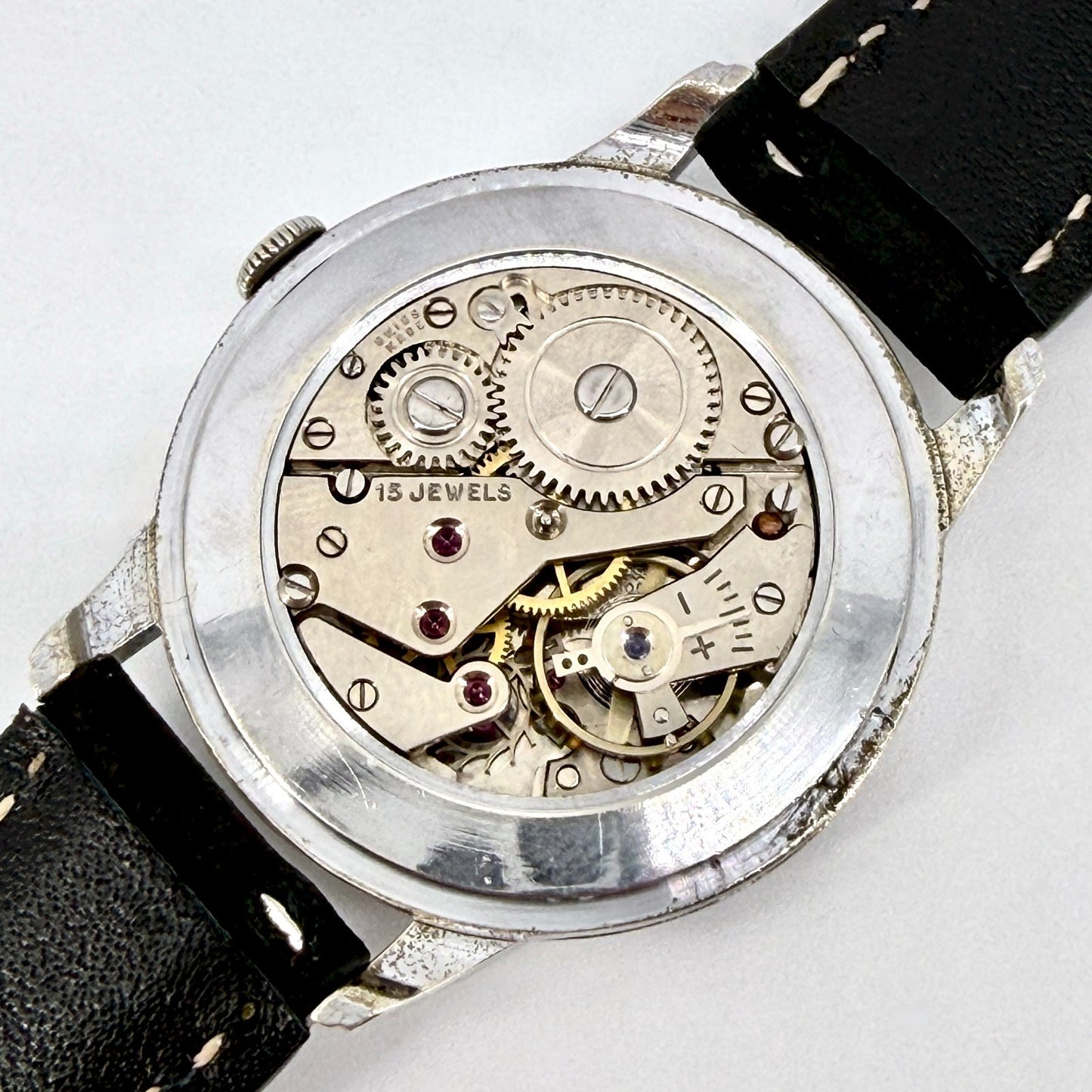 Vintage LIGA Antimagnetic Swiss Mechanical Watch – AS 1002/984 – c.1940s