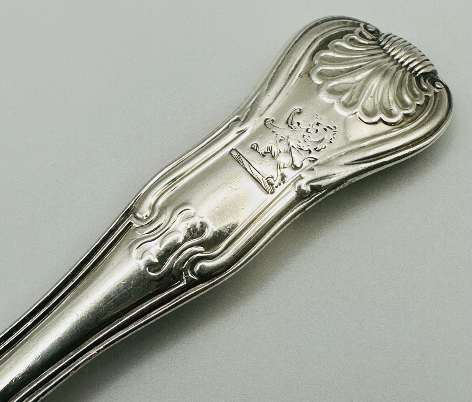 Antique Silver Tea Caddy Spoon – London 1821 – Eley & Fearn