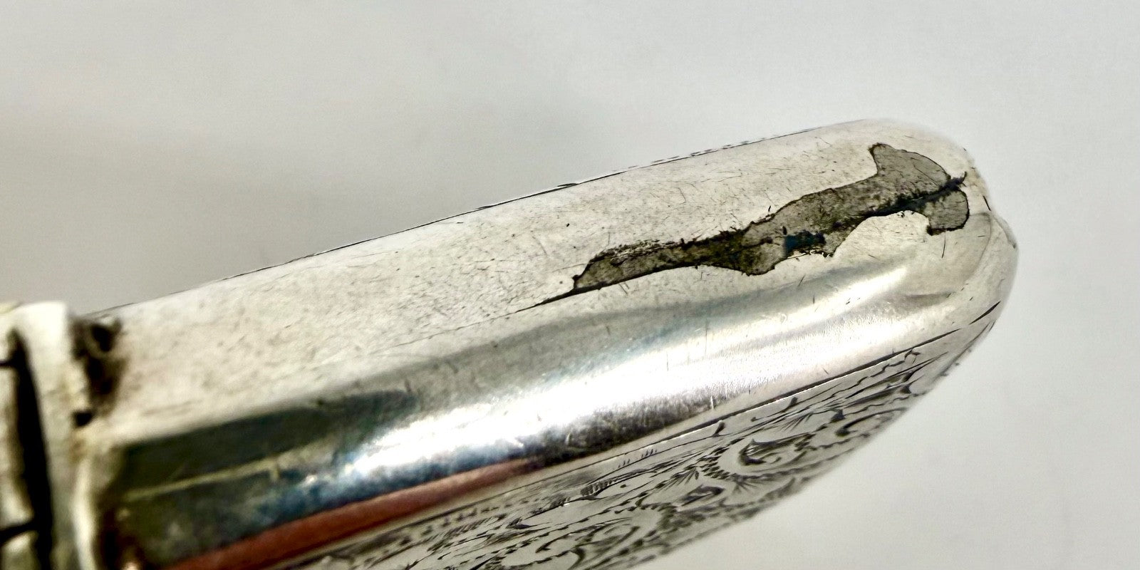 Antique Silver Vesta Case – Albert Sydenham, Birmingham 1896