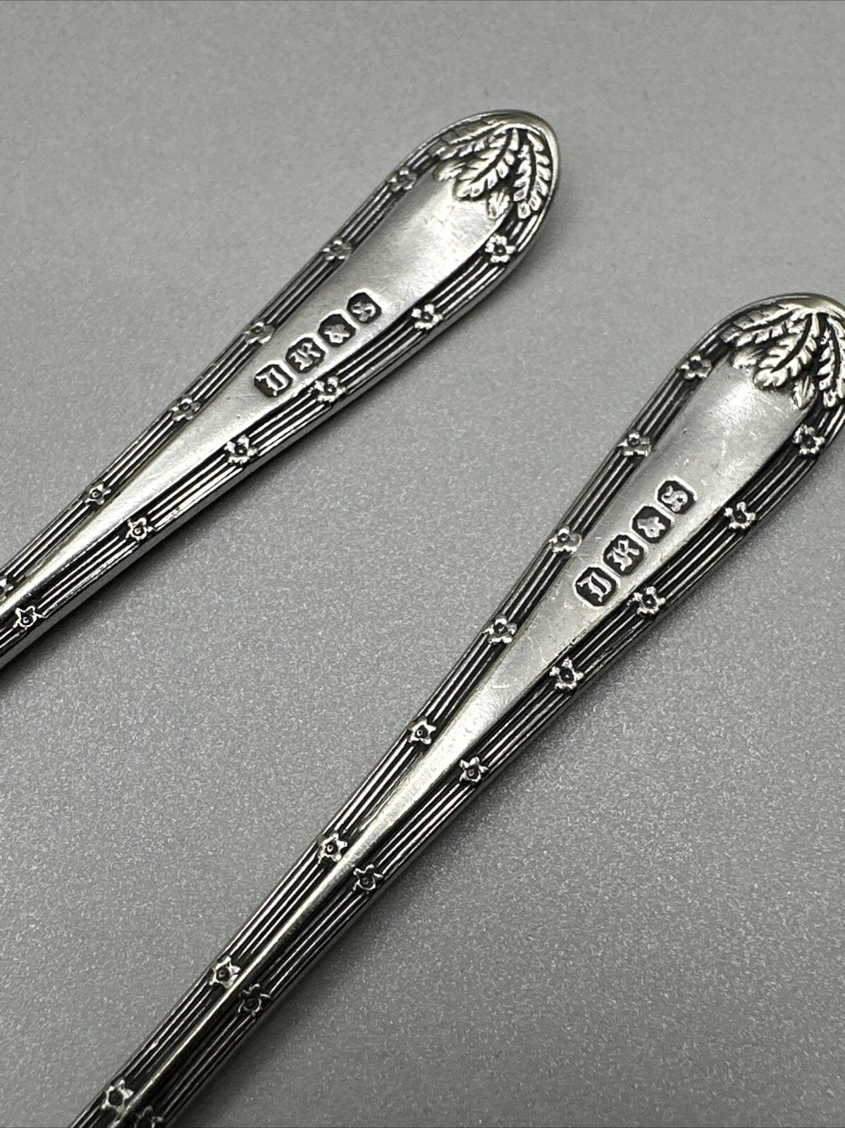 Pair of Antique Silver Plated Spoons
