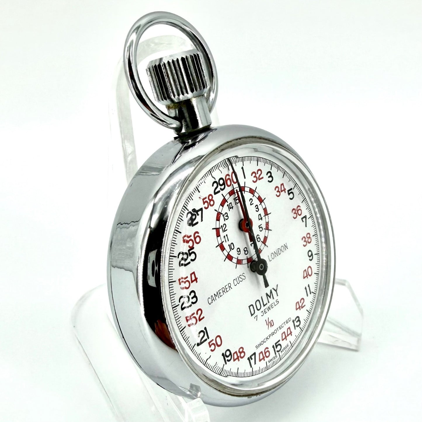 Vintage Camerer Cuss Dolmy Stopwatch – Swiss Made, Baumgartner 411 Movement