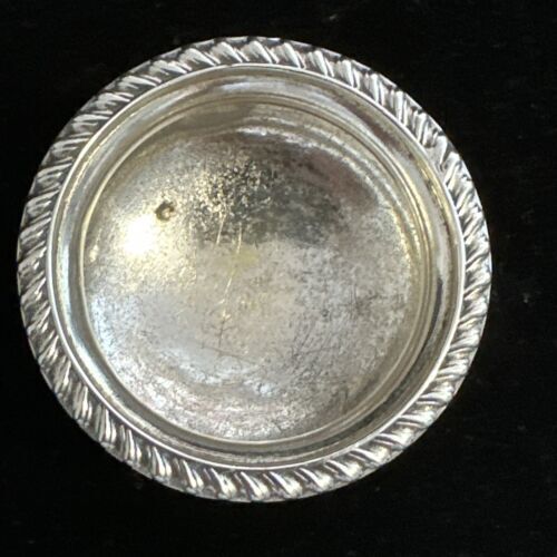 Antique Solid Silver Salt - Birmingham 1898 Elkington & Co