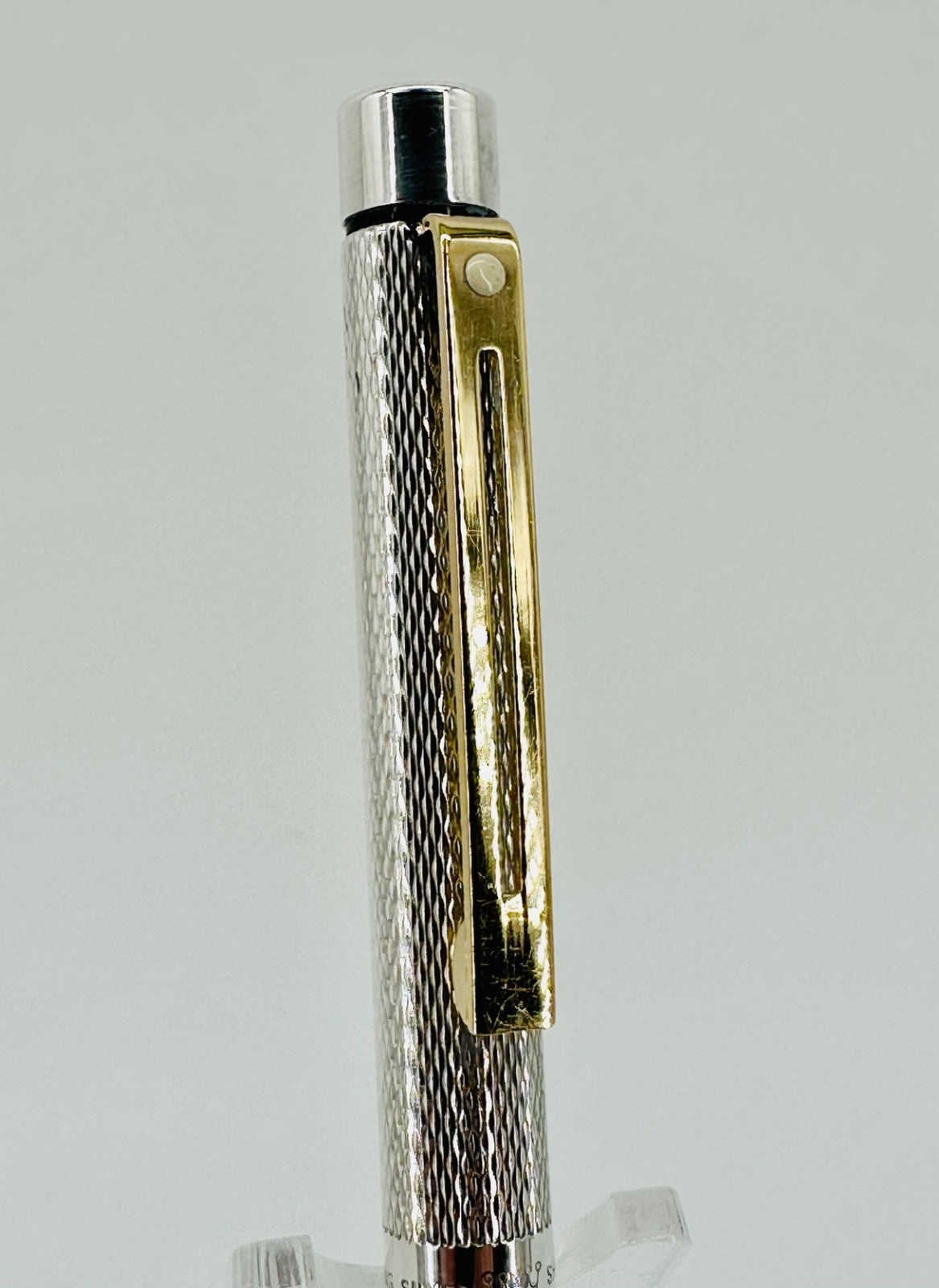 Vintage Sheaffer Targa Sterling Silver Fountain Pen, 14k Gold Nib, Australia