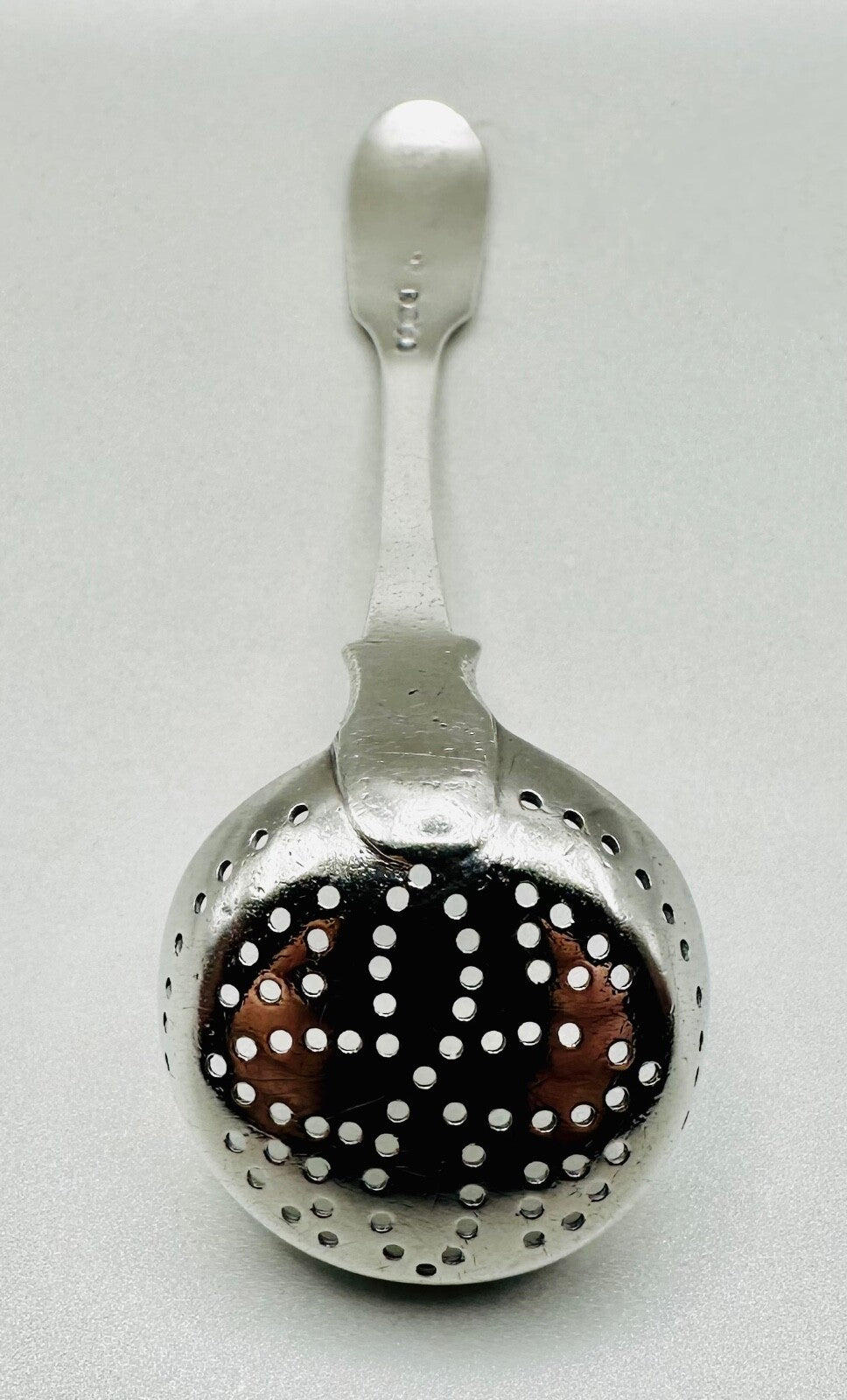 Antique Silver Sugar Sifter Spoon - London 1846 by Chawner & Co.