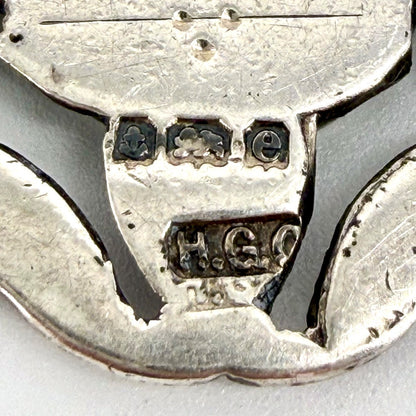Antique Silver Tottenham Education Fob Medal – 1904, Horace George Croneen