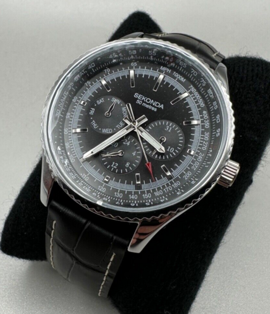 Sekonda Watch - Brand New, Boxed (Model 1216H) - Men's Chronograph