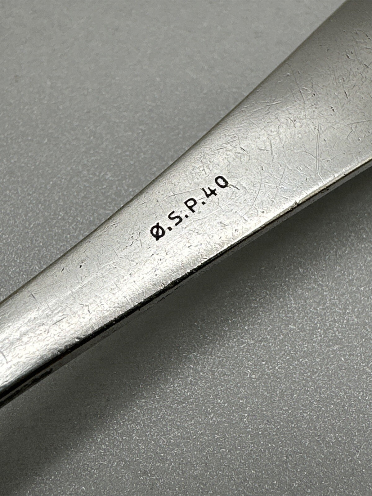 Antique Silver Plated Spoon