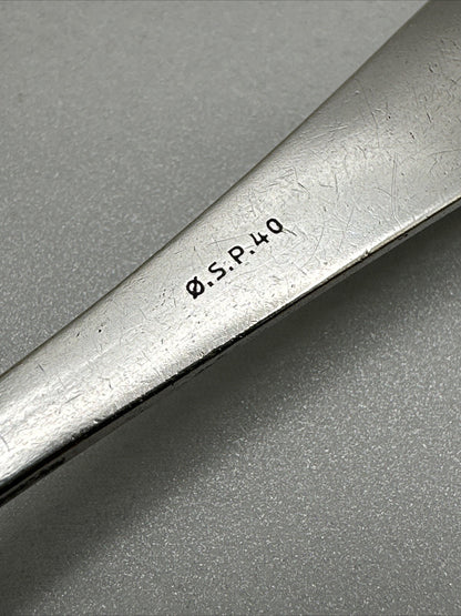 Antique Silver Plated Spoon