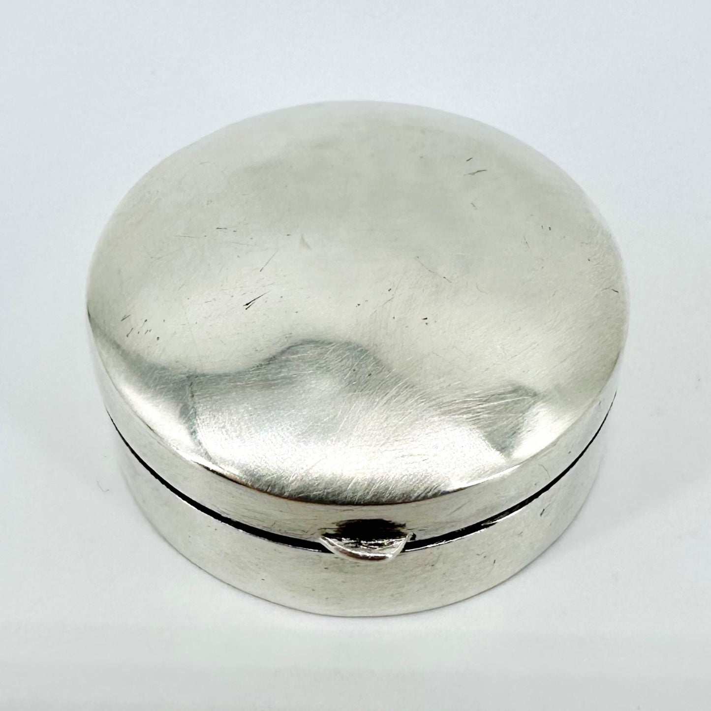 Vintage Silver Pill Pot – Ari D Norman – London 1987 – 11.25g