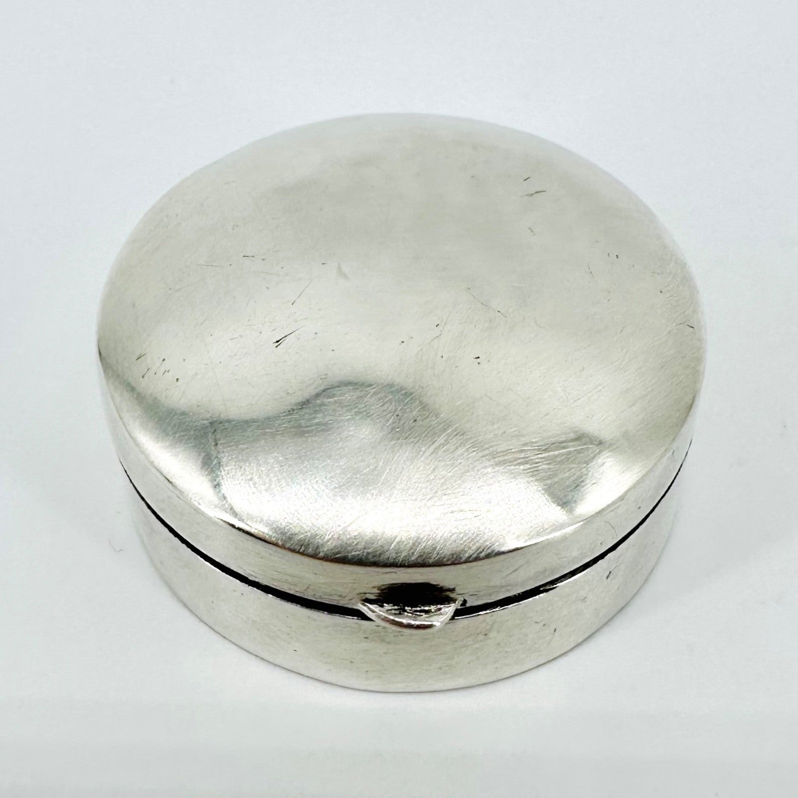 Vintage Silver Pill Pot – Ari D Norman – London 1987 – 11.25g