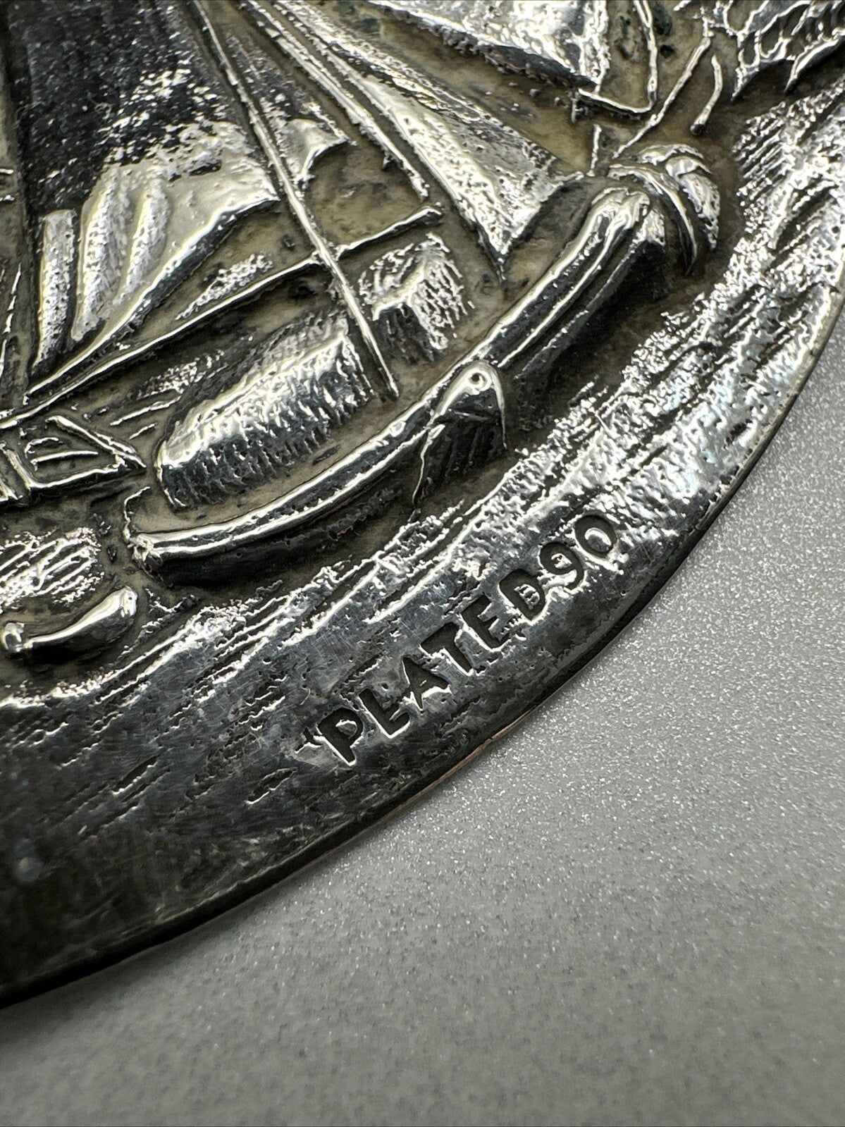 Antique Silver Plated Spoon