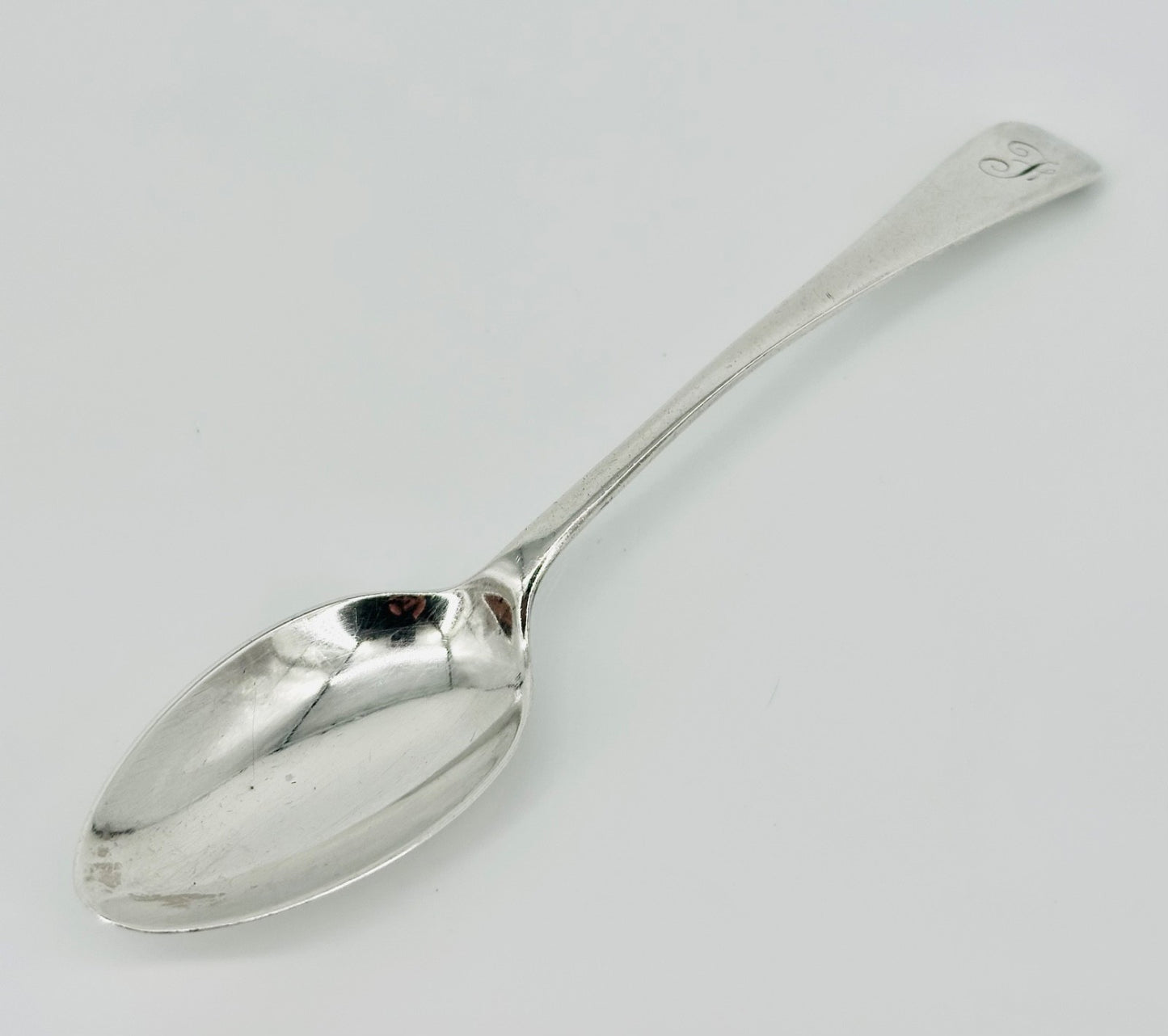 Antique 1913 Solid Silver Teaspoon – John Round & Son Ltd – Sheffield Hallmark