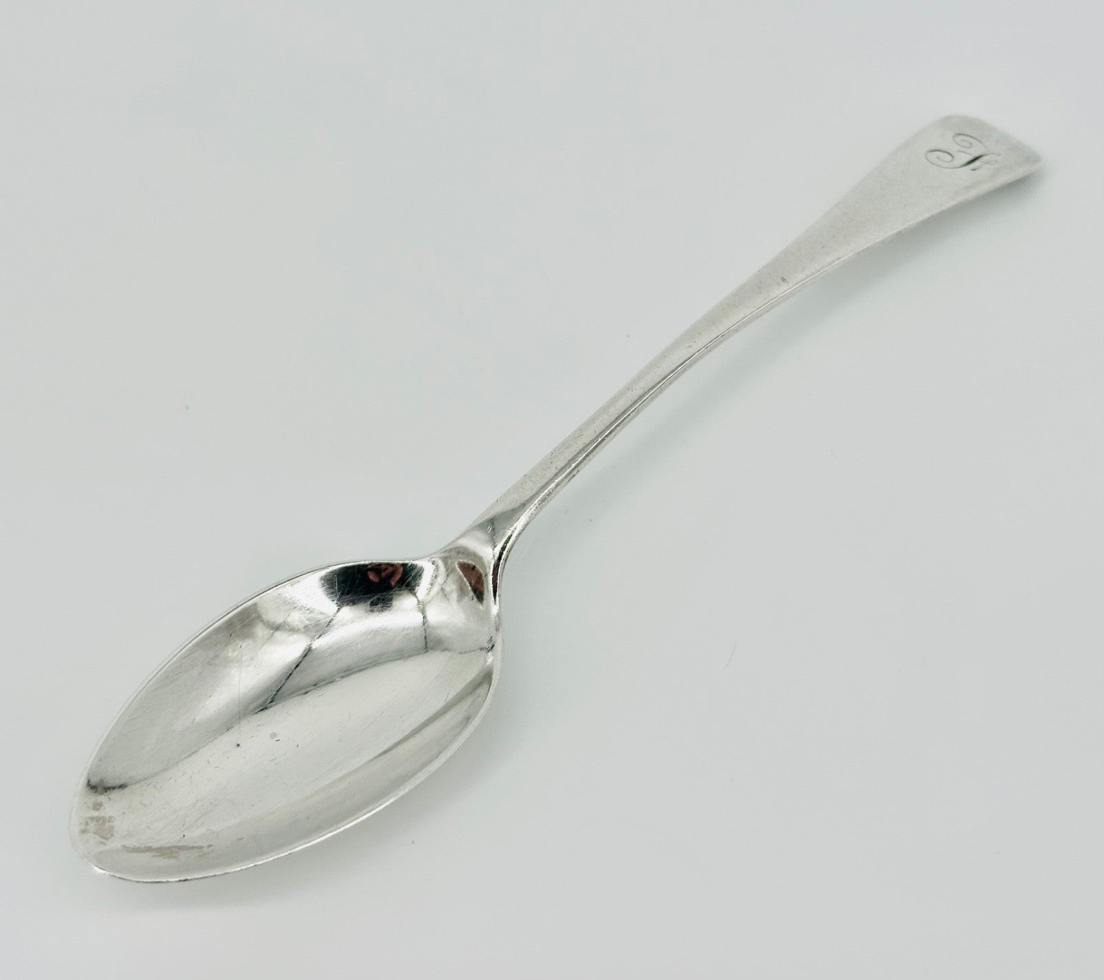 Antique 1913 Solid Silver Teaspoon – John Round & Son Ltd – Sheffield Hallmark